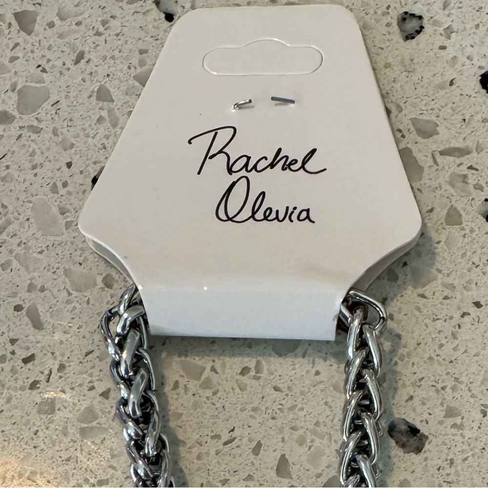 NWT Silver Heart “Gigi” Charm Bracelet - Picture 3 of 4
